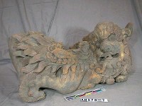 藏品(木彫獅子)的圖片